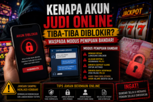Modus Baru Penipuan Digital: Akun Judi Online Diblokir lalu Diminta Bayar