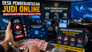 Bahaya Judi Online Jadi Sorotan, Desk Khusus Diperkuat untuk Penanganan Cepat