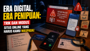 Waspada! Modus Situs Penipuan Online Semakin Canggih di Era Digital