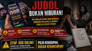 Judi Online Bukan Permainan Biasa, Ini Dampaknya bagi Kehidupan Keluarga