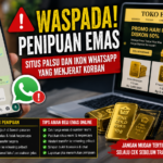 Modus Baru Penipuan Investasi Emas, Korban Terjebak Lewat Situs Palsu