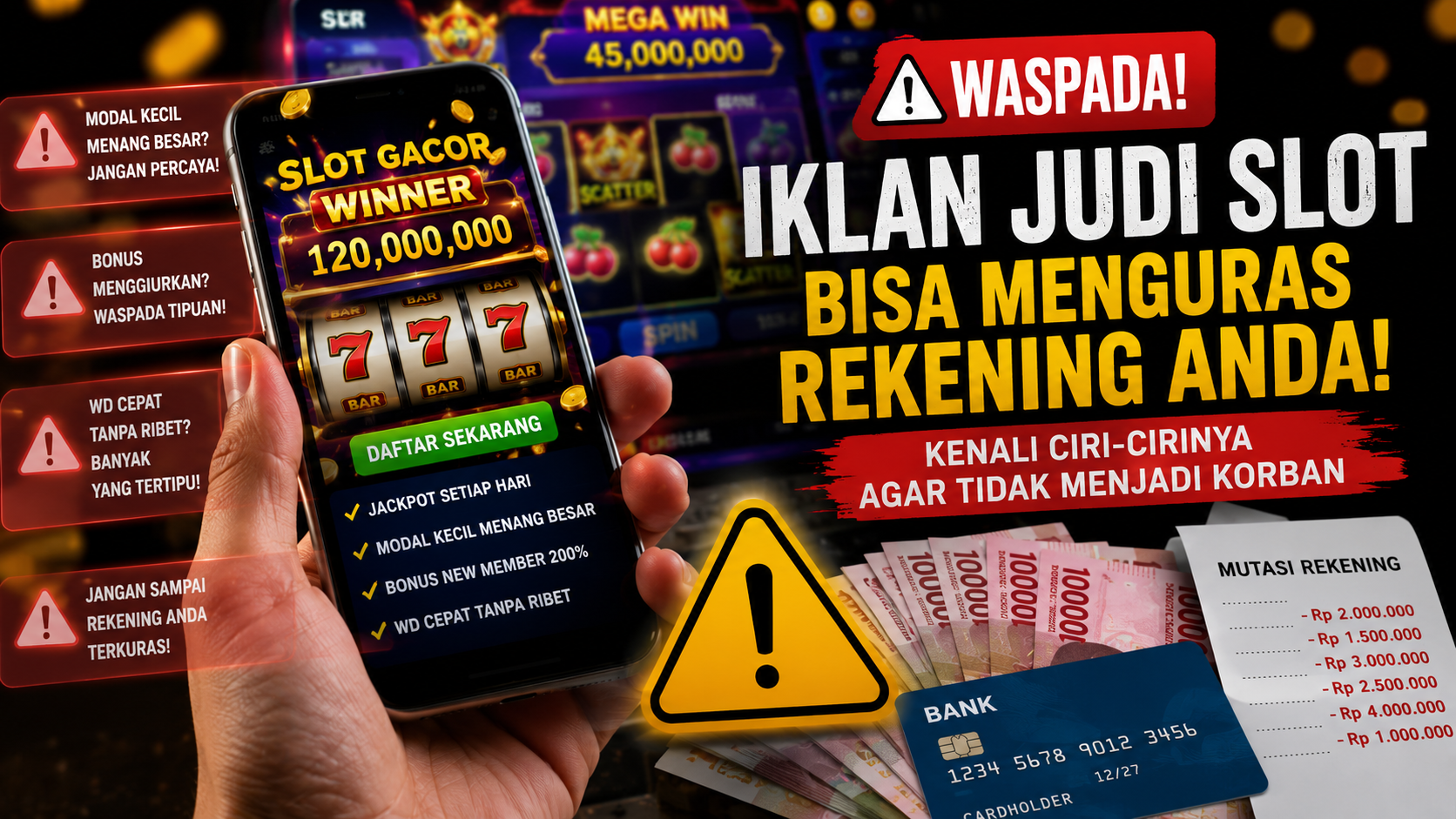 Ciri-Ciri Iklan Judi Slot