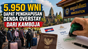 Penghapusan Denda Overstay Kamboja Ringankan Beban Ribuan Warga Negara Indonesia