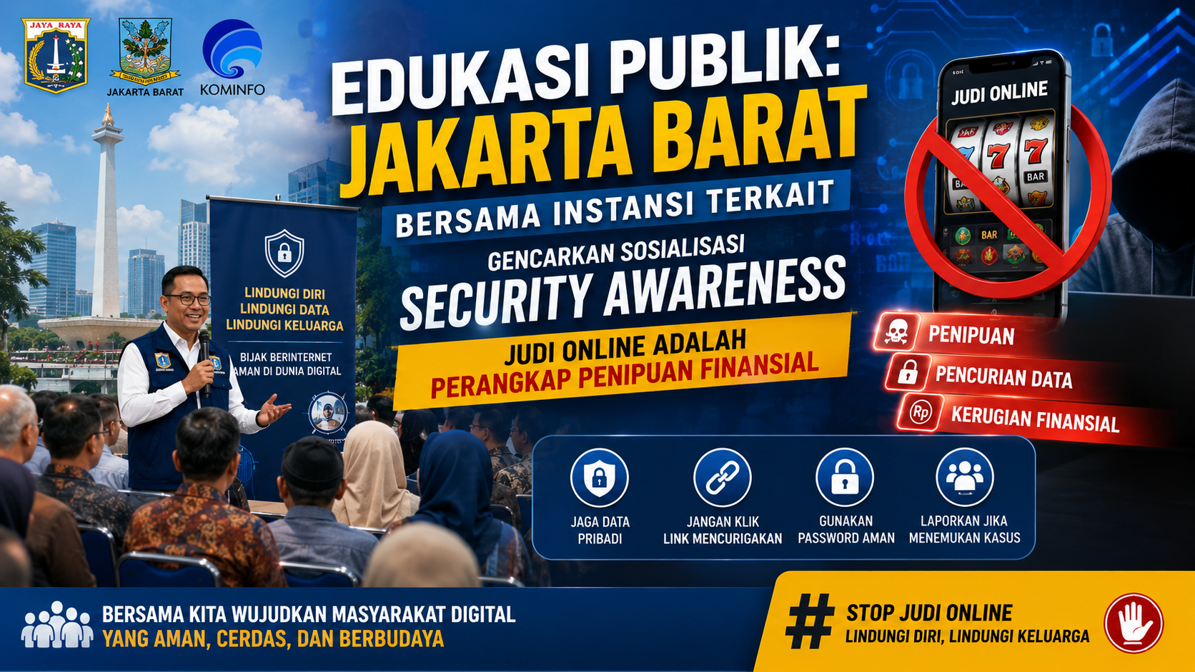 Security Awareness: Langkah Nyata Melindungi Masyarakat dari Judi Online