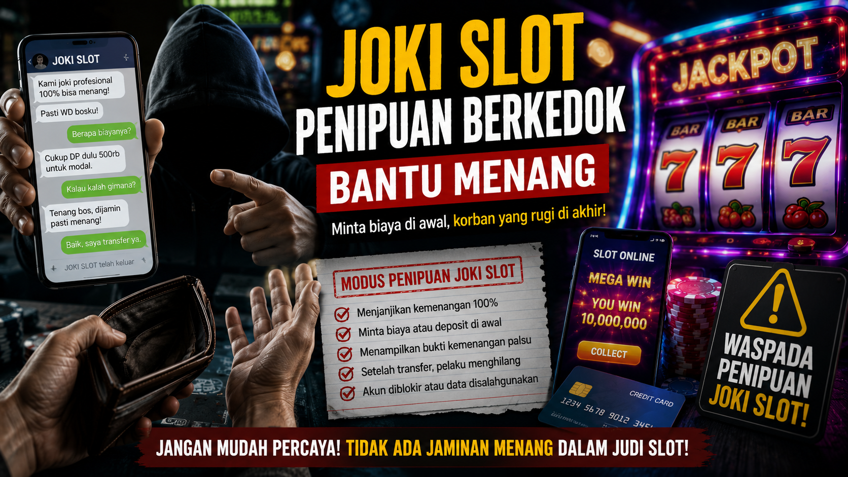 Joki Slot: Ketika Harapan Menang Dimanfaatkan untuk Menipu