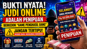 Kenali Bahaya Judi Online yang Disamarkan sebagai Game Penghasil Uang
