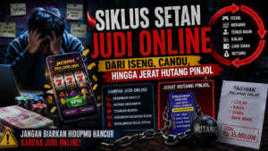 Siklus Setan Judi Online: Dari Iseng, Candu, Hingga Jerat Hutang Pinjol