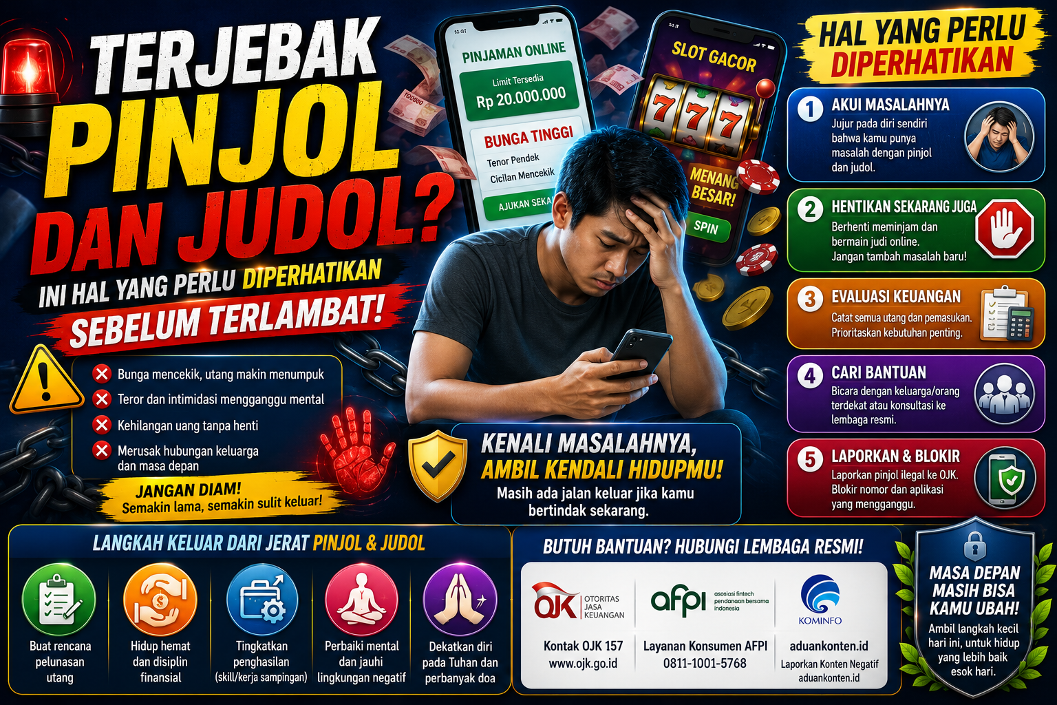 Langkah Cerdas Menghadapi Masalah Pinjol dan Judi Online