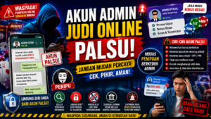 Cara Mengenali Akun Admin Judi Online Palsu dan Menghindari Penipuan