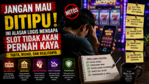 Mengapa Banyak Orang Rugi Bermain Slot? Simak Penjelasan Logisnya
