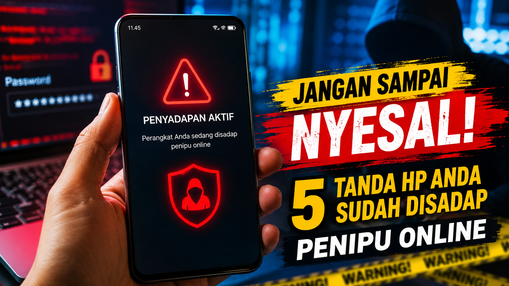Waspada! Ini 5 Ciri HP Sudah Disadap dan Cara Mengatasinya Sebelum Terlambat