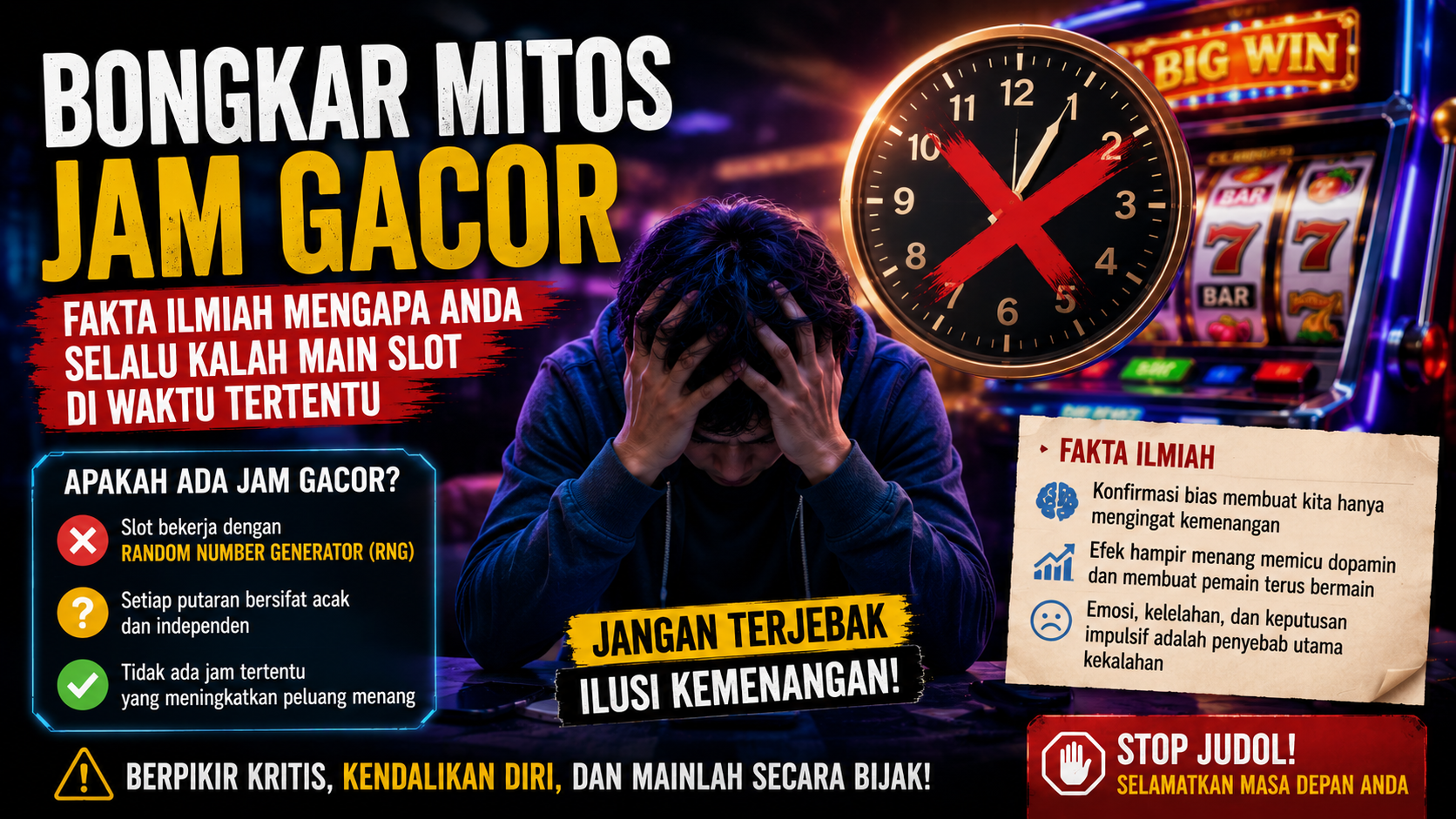 Jam Gacor Slot Benarkah Ada? Penjelasan Ilmiah yang Jarang Diketahui Pemain