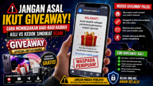 Waspada Giveaway Palsu! Begini Cara Mengenali Hadiah Asli dan Modus Penipuan