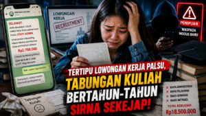 Terlalu Percaya Tawaran Kerja Online, Tabungan Masa Depan Raib Tanpa Jejak