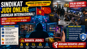 Waspada! Modus Judol Jaringan Vietnam dan Tiongkok yang Menyusup Lewat Situs Streaming Ilegal