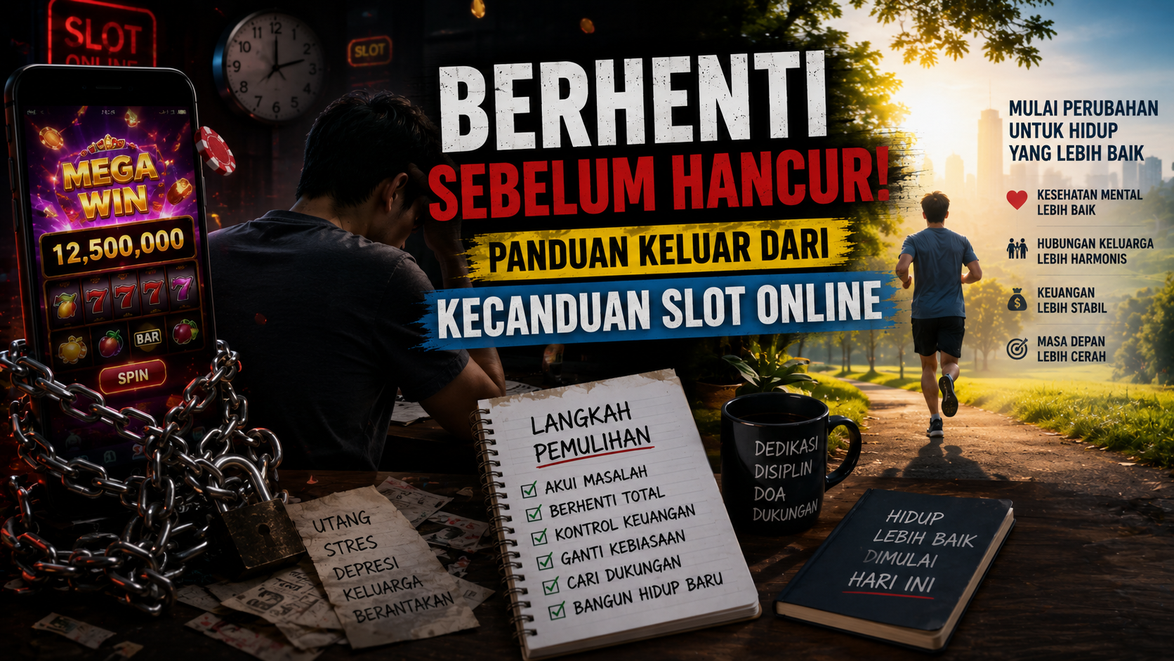 Lepas dari Kecanduan Slot Online: Strategi Efektif Mengembalikan Kendali Hidup