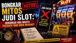 Mitos Jam Gacor Judi Slot yang Masih Banyak Dipercaya, Benarkah?
