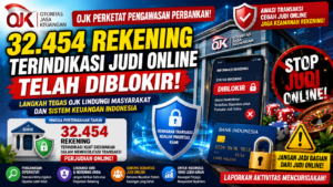 32.454 Rekening Terindikasi Judi Online Diblokir, Ini Langkah Tegas OJK Lindungi Masyarakat