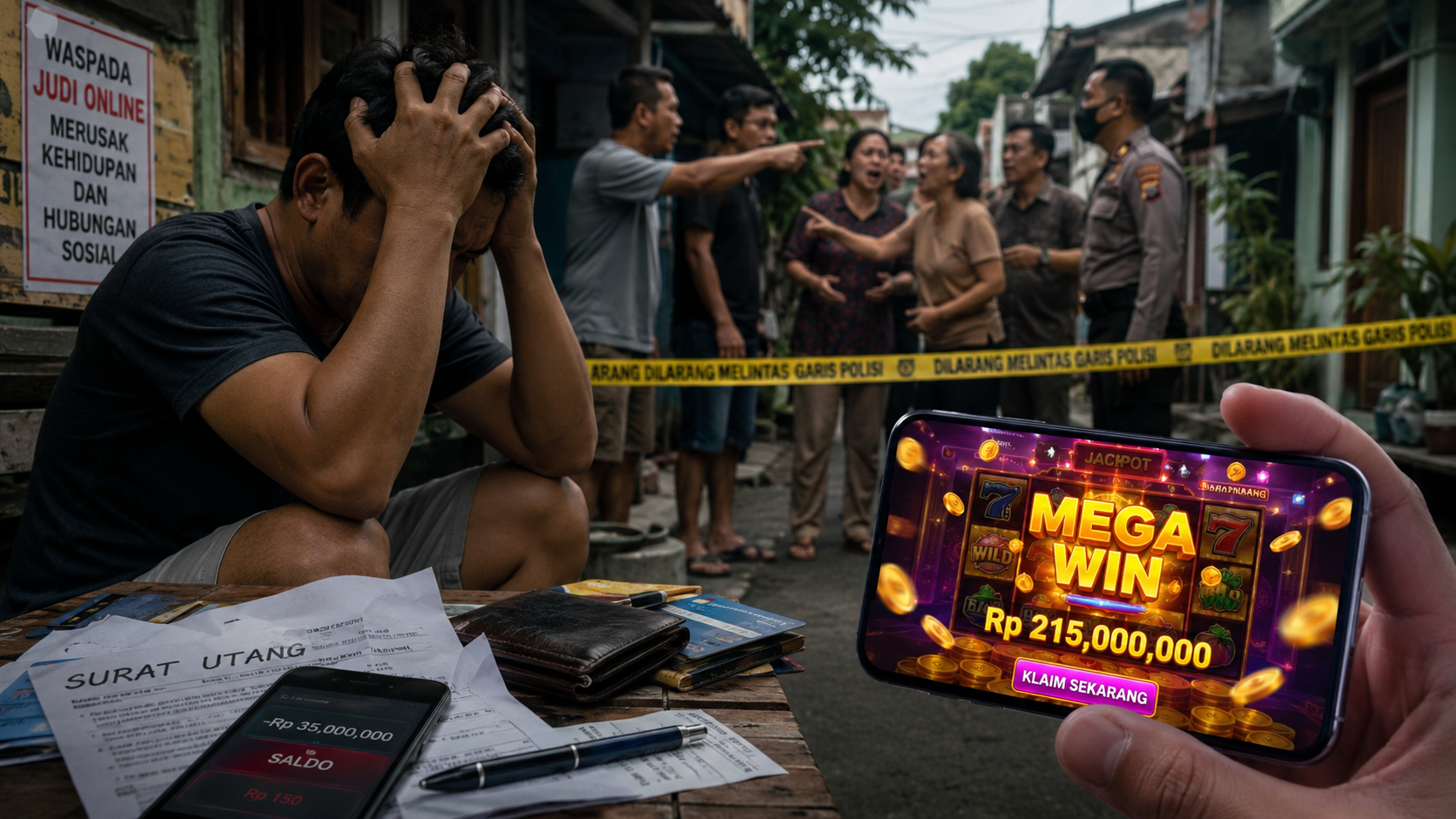 Bahaya Judi Online: Kekalahan Slot Bisa Memicu Pencurian dan Konflik Antar Tetangga