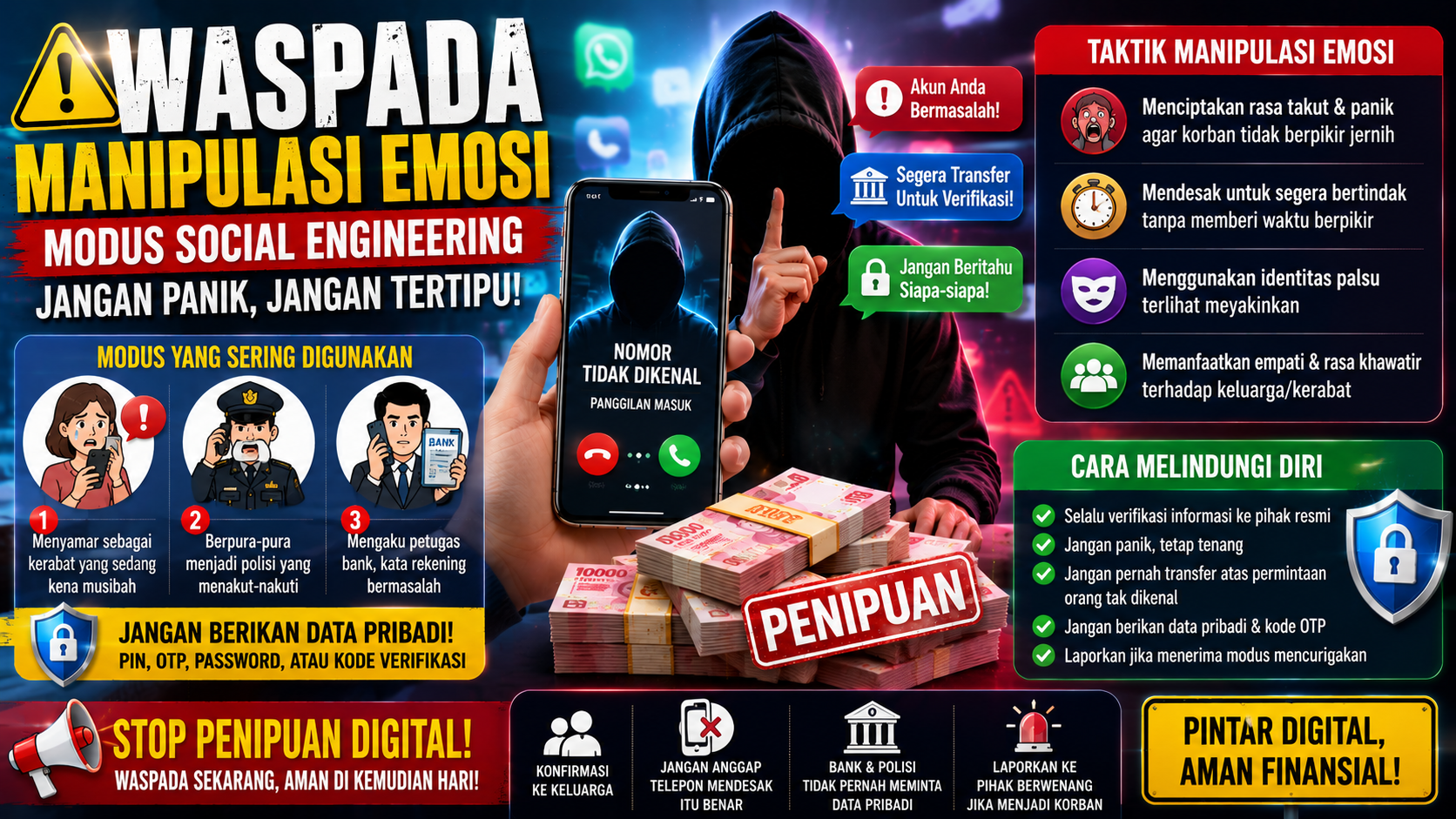 Rekening Anda Bisa Ludes dalam Hitungan Menit! Begini Cara Kerja Modus Social Engineering