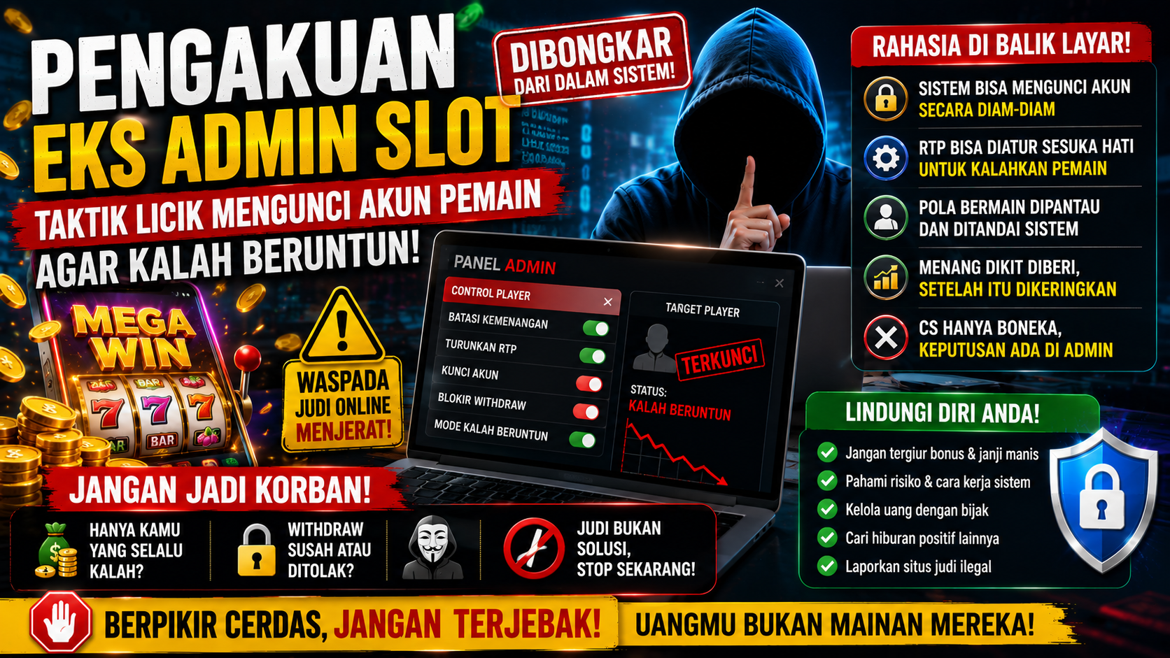Di Balik Mitos "Akun Dipermainkan": Cara Berpikir Kritis Menghadapi Klaim Judi Online