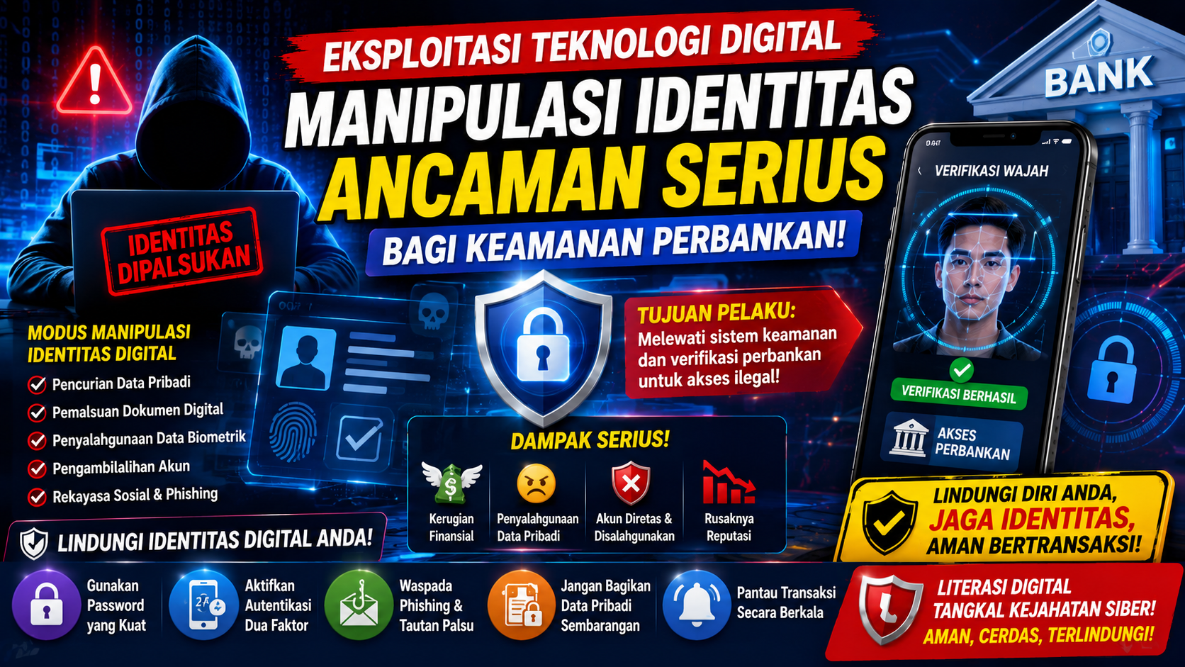 Waspada! Manipulasi Identitas Digital Kini Jadi Senjata Baru Kejahatan Siber