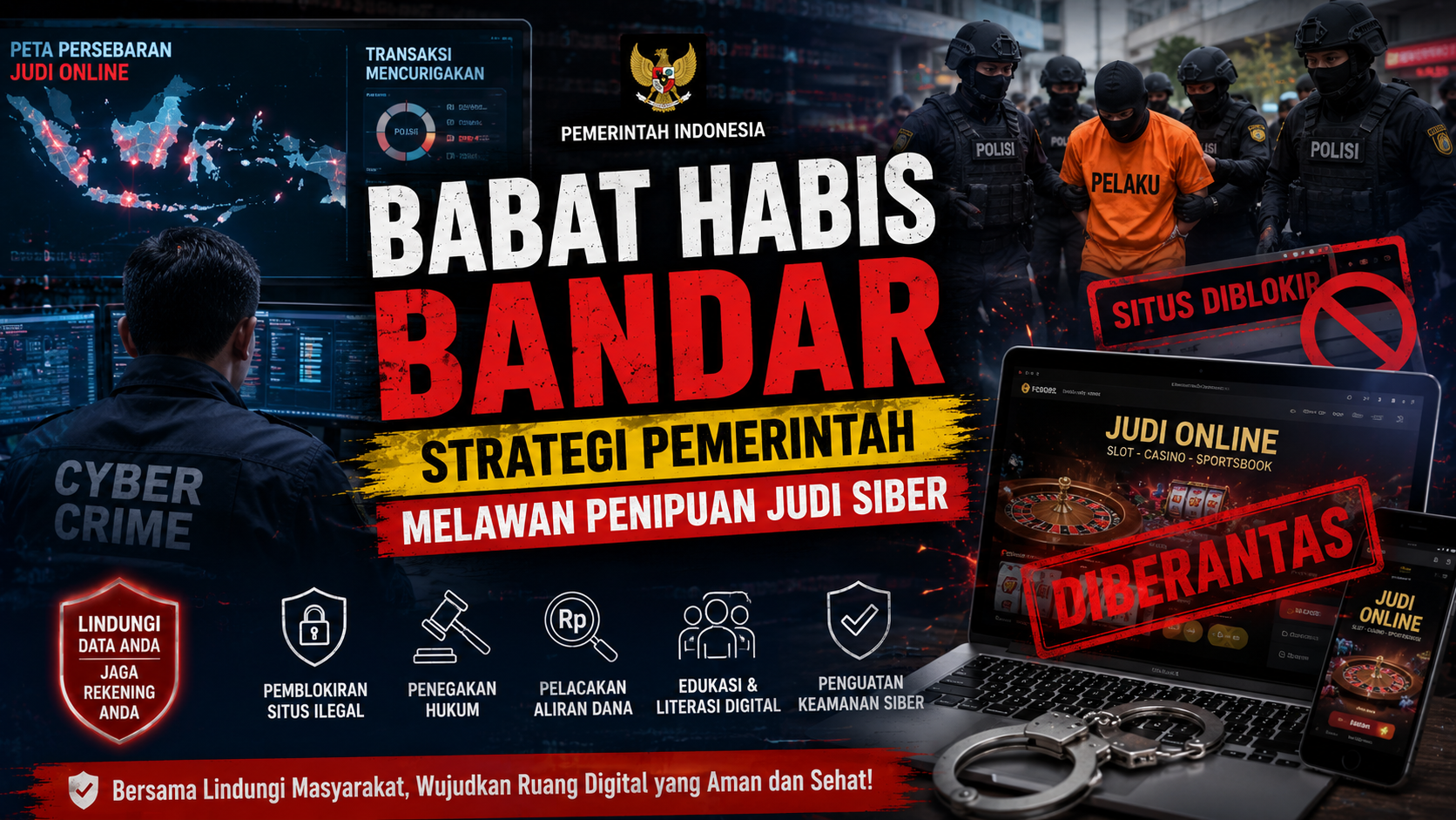 Pemerintah Perkuat Perang Melawan Judi Siber, Ini Strategi dan Dampaknya bagi Masyarakat