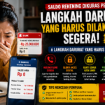 Saldo Rekening Hilang Akibat Penipuan? Panduan Lengkap Menangani Situasi Darurat
